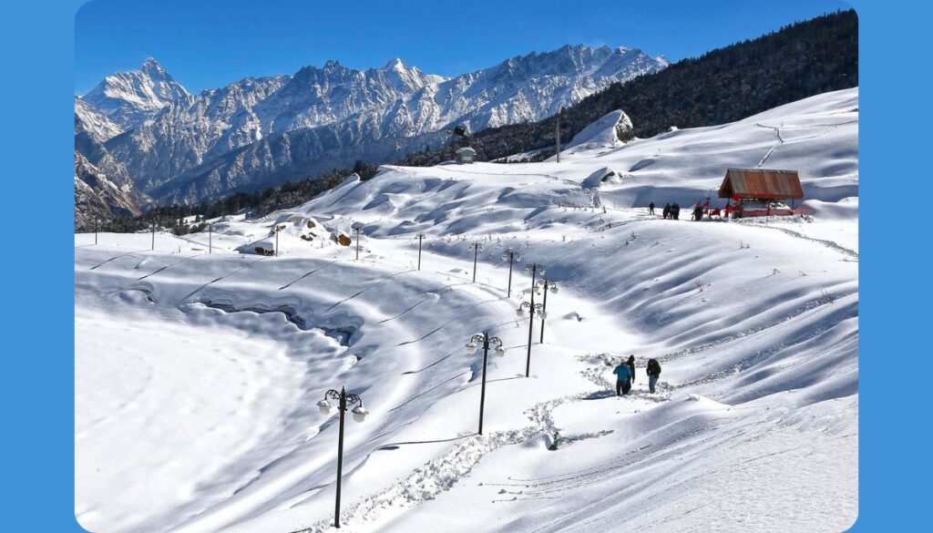 what is so special about uttarakhand
auli in winters